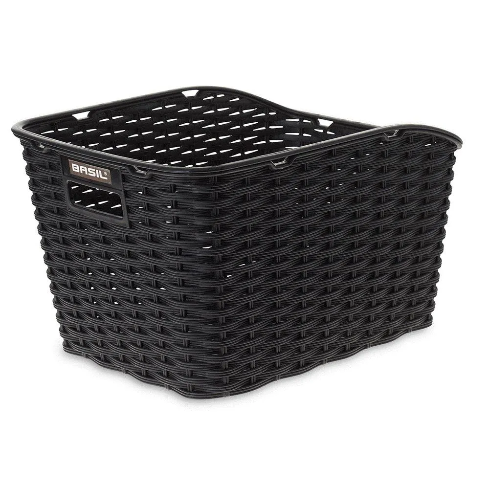 Basil Weave Wp 37l Korb, Black, One Size Basil Weave Wp 37l Korb, Black, One Size