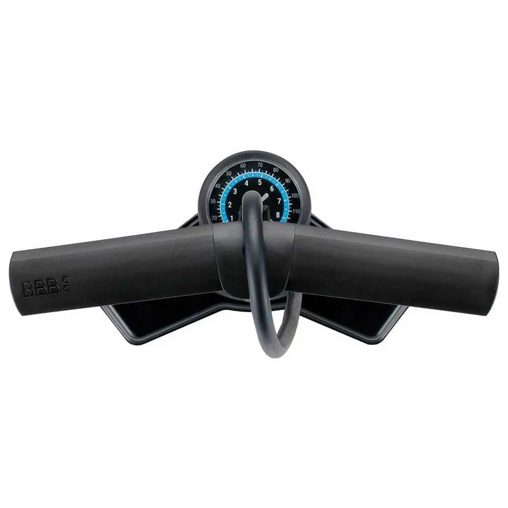 BBB Airsmart Standpumpe, Black, 120psi BBB Airsmart Standpumpe, Black, 120psi