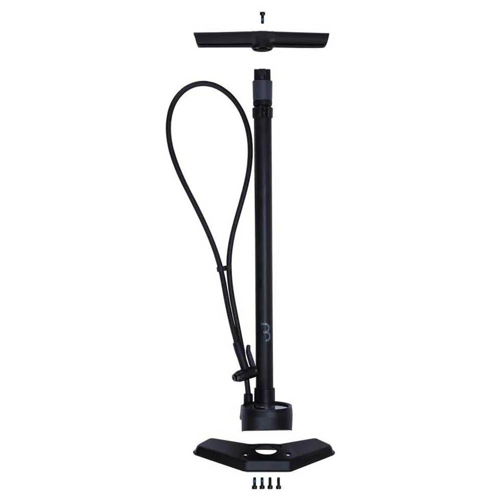 BBB Airswitch Standpumpe, Black, 160psi BBB Airswitch Standpumpe, Black, 160psi