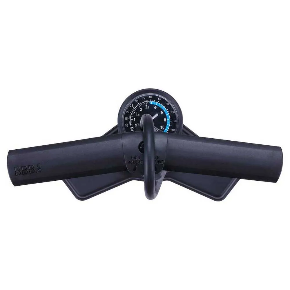 BBB Airswitch Standpumpe, Black, 160psi BBB Airswitch Standpumpe, Black, 160psi