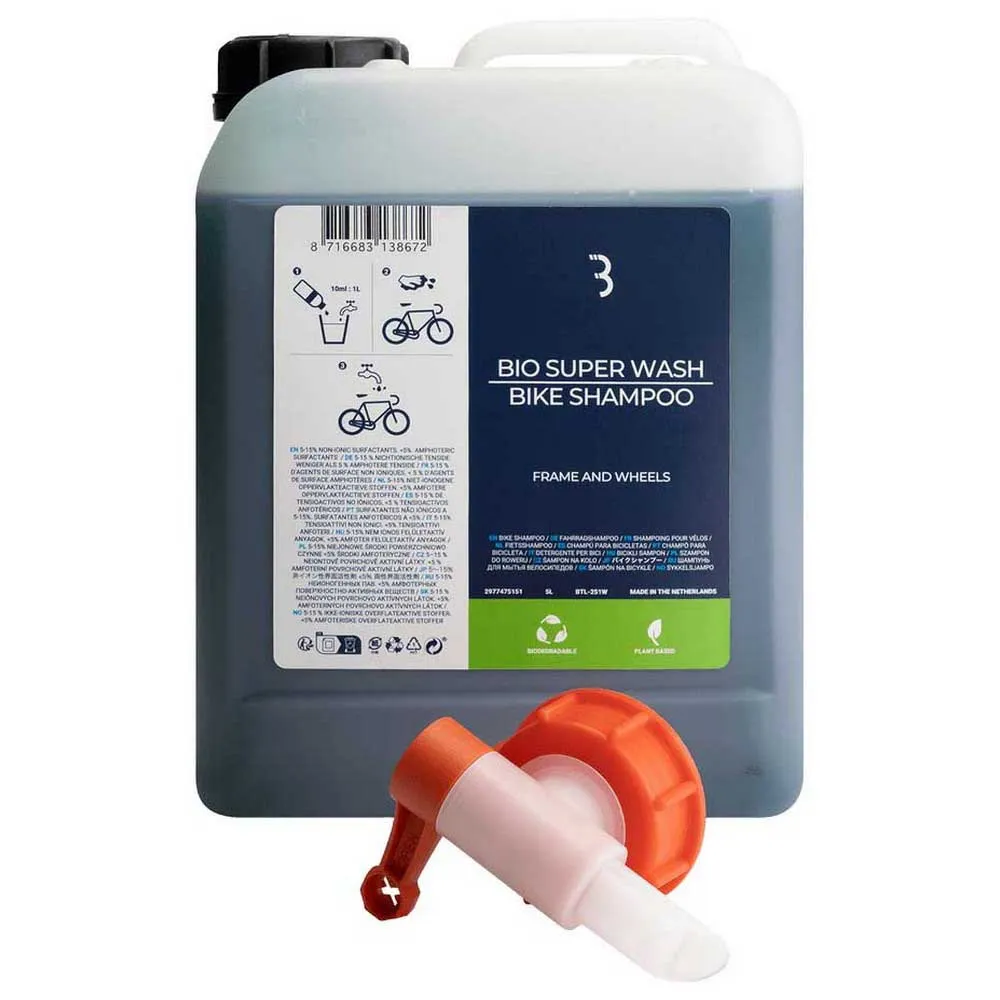 BBB Biosuperwash Reinigungsmittel 5l, Blue, One Size BBB Biosuperwash Reinigungsmittel 5l, Blue, One Size
