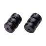 BBB Cabledonut Silicon Kabelschutzgummi 150 Stücke, Black, One Size