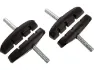 BBB CantiStop BBS-07/BBS-08 Bremsschuhe, Schwarz, 65mm