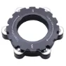 BBB Centerfit Powerstop 1.8 Mm Centerlock Bremsscheibenadapter Für Fahrrad, Black, One Size