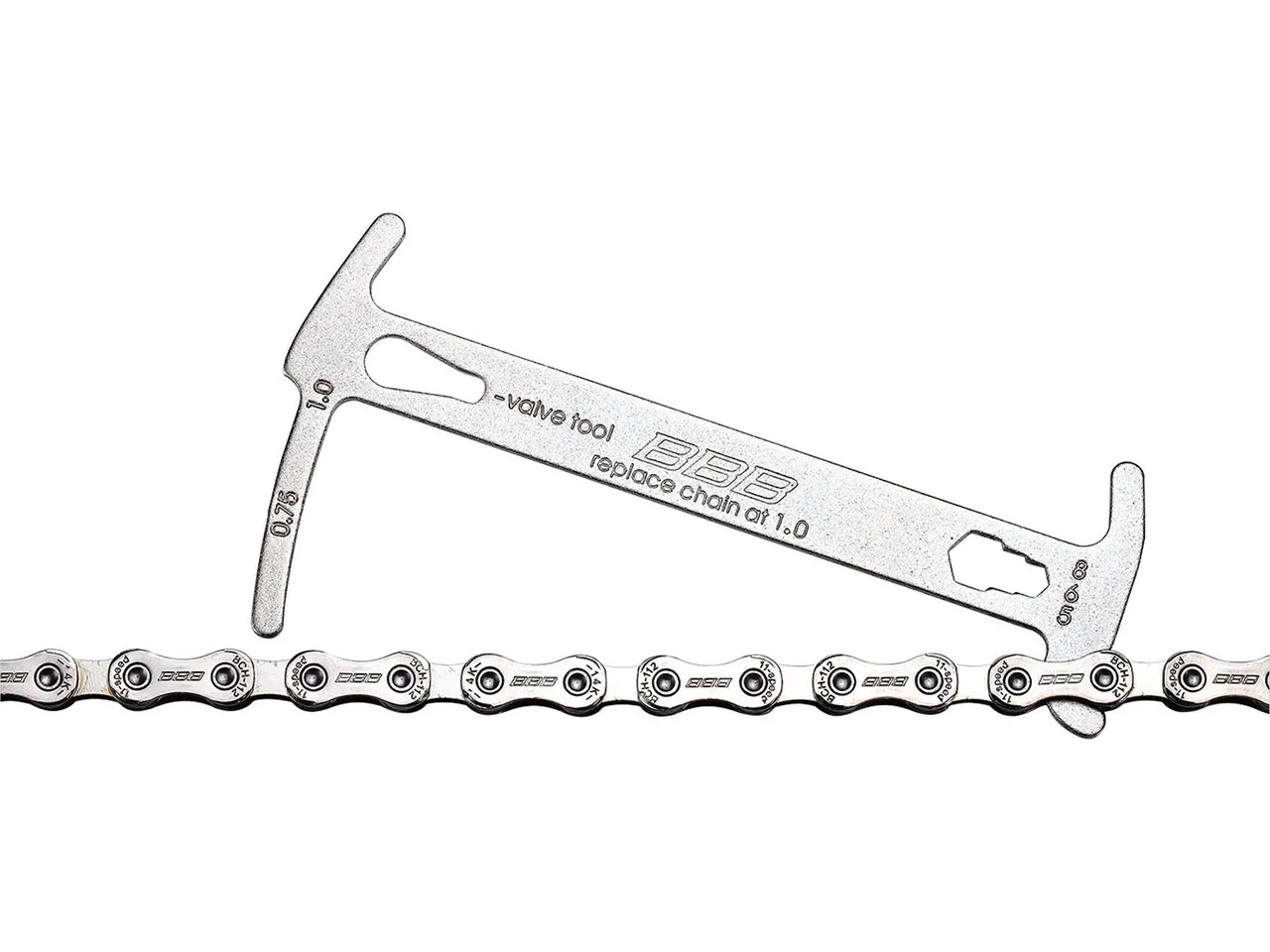 BBB ChainChecker BTL-125 Messwerkzeug, Grau, one_size BBB ChainChecker BTL-125 Messwerkzeug, Grau, one_size