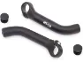 BBB Classic BBE-07 Bar Ends, Schwarz-matt, gebogen