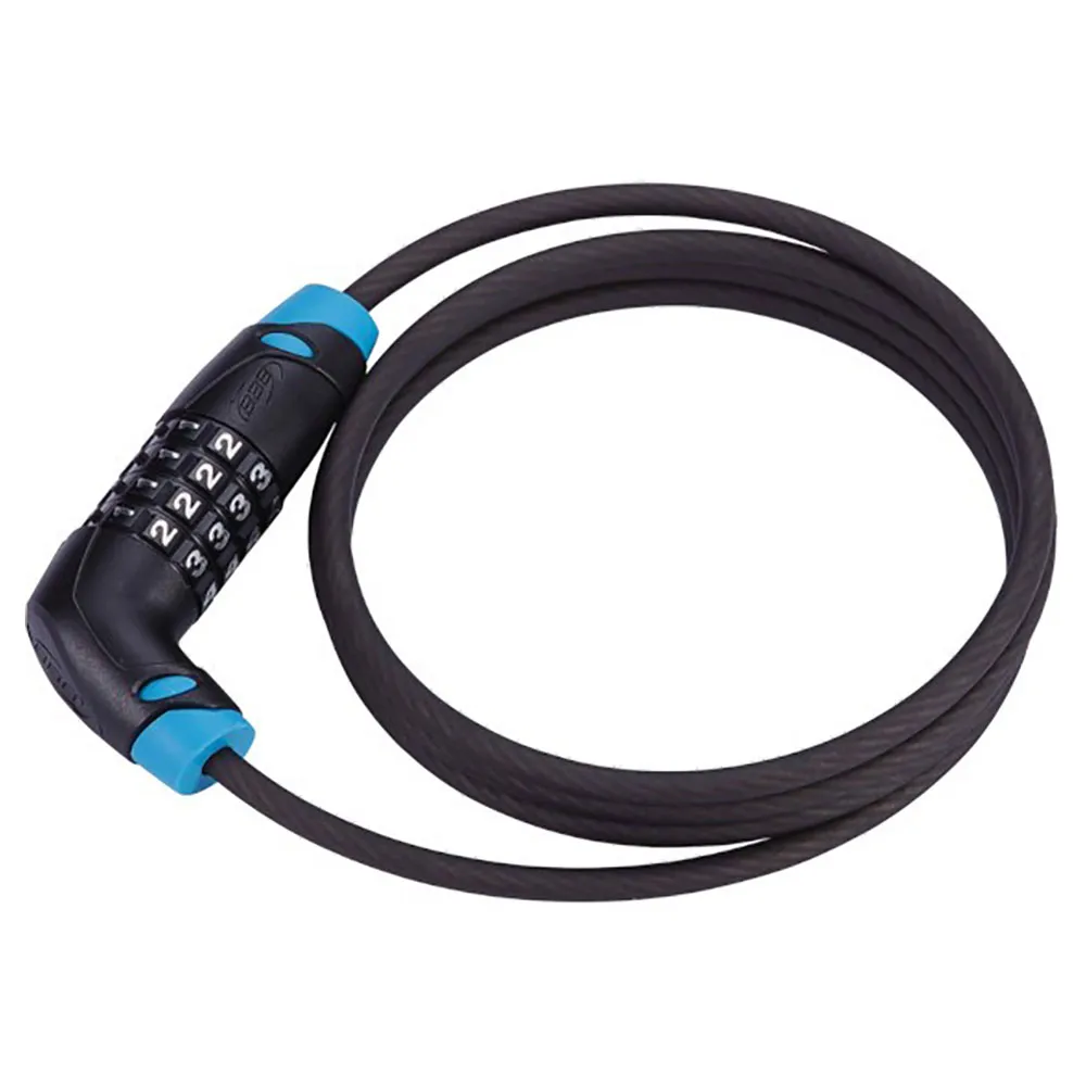 BBB Codesafe 1500 Mm Kabelschloss, Black / blue, 10 x 1500mm BBB Codesafe 1500 Mm Kabelschloss, Black / blue, 10 x 1500mm