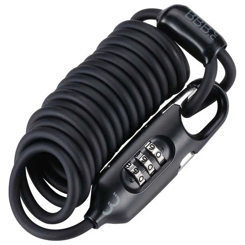 BBB Coilsafe Kabelschloss, Black, 4.8 x 1800mm BBB Coilsafe Kabelschloss, Black, 4.8 x 1800mm