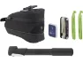 BBB CombiSet StorePack BSB-57 Satteltasche + Werkzeugset, Schwarz, 0.99L