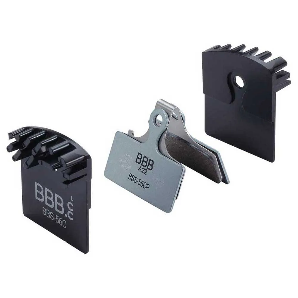 BBB Discstop Coolfin Shimano Xtr/xt/slx/alfine Organische Scheibenbremsbeläge, Black, One Size BBB Discstop Coolfin Shimano Xtr/xt/slx/alfine Organische Scheibenbremsbeläge, Black, One Size