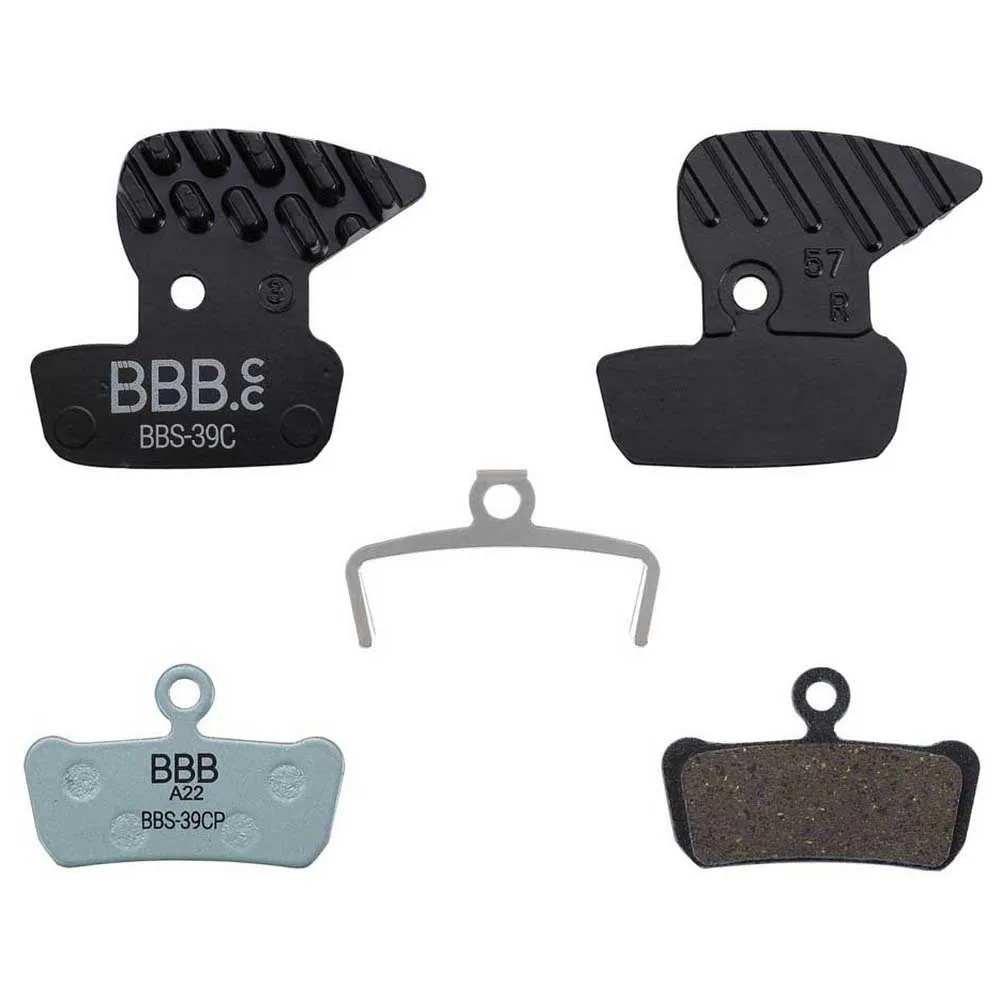 BBB Discstop Coolfin Sram Guide Ultimate/guide Rsc/rs/r Organische Scheibenbremsbeläge, Black, One Size BBB Discstop Coolfin Sram Guide Ultimate/guide Rsc/rs/r Organische Scheibenbremsbeläge, Black, One Size
