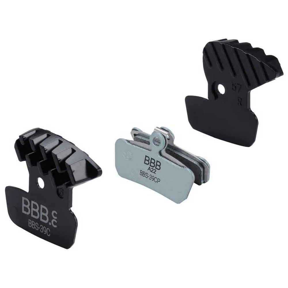 BBB Discstop Coolfin Sram Guide Ultimate/guide Rsc/rs/r Organische Scheibenbremsbeläge, Black, One Size BBB Discstop Coolfin Sram Guide Ultimate/guide Rsc/rs/r Organische Scheibenbremsbeläge, Black, One Size