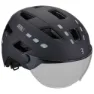 BBB District Led Faceshield Stadthelm, Matt black