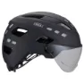 BBB District Led Faceshield Stadthelm, Matt black
