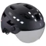 BBB District Led Faceshield Stadthelm, Matt black