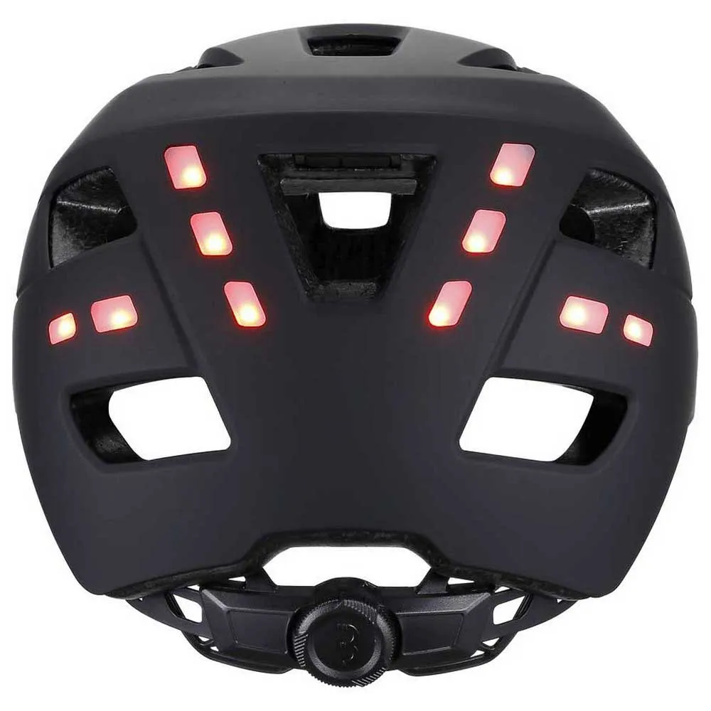 BBB District Led Stadthelm, Matt black BBB District Led Stadthelm, Matt black