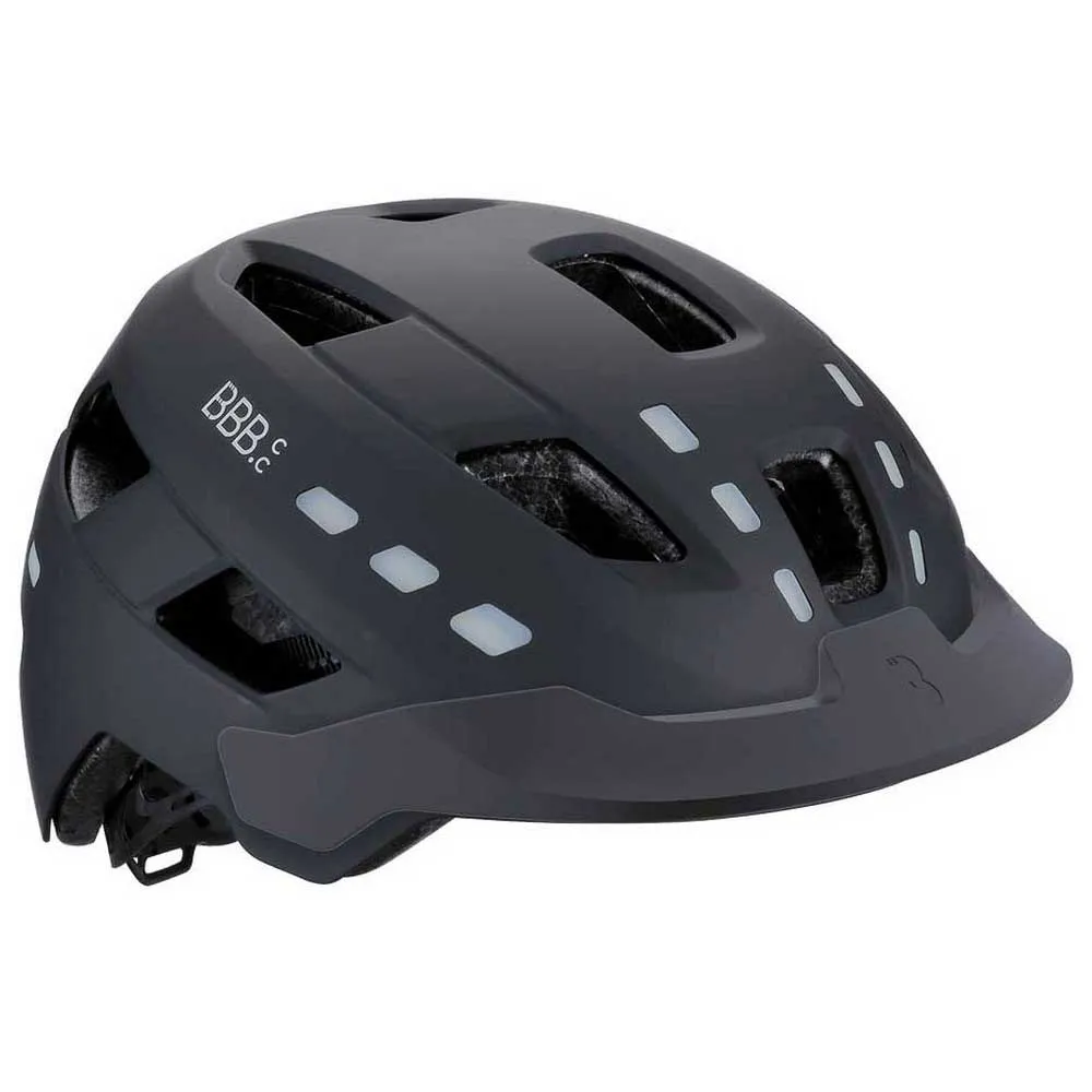 BBB District Led Stadthelm, Matt black BBB District Led Stadthelm, Matt black