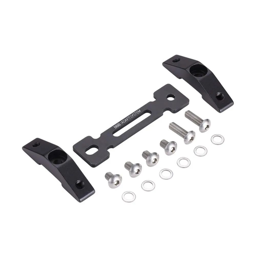 BBB Dualmount Flaschenhalterstütze, Black, One Size BBB Dualmount Flaschenhalterstütze, Black, One Size