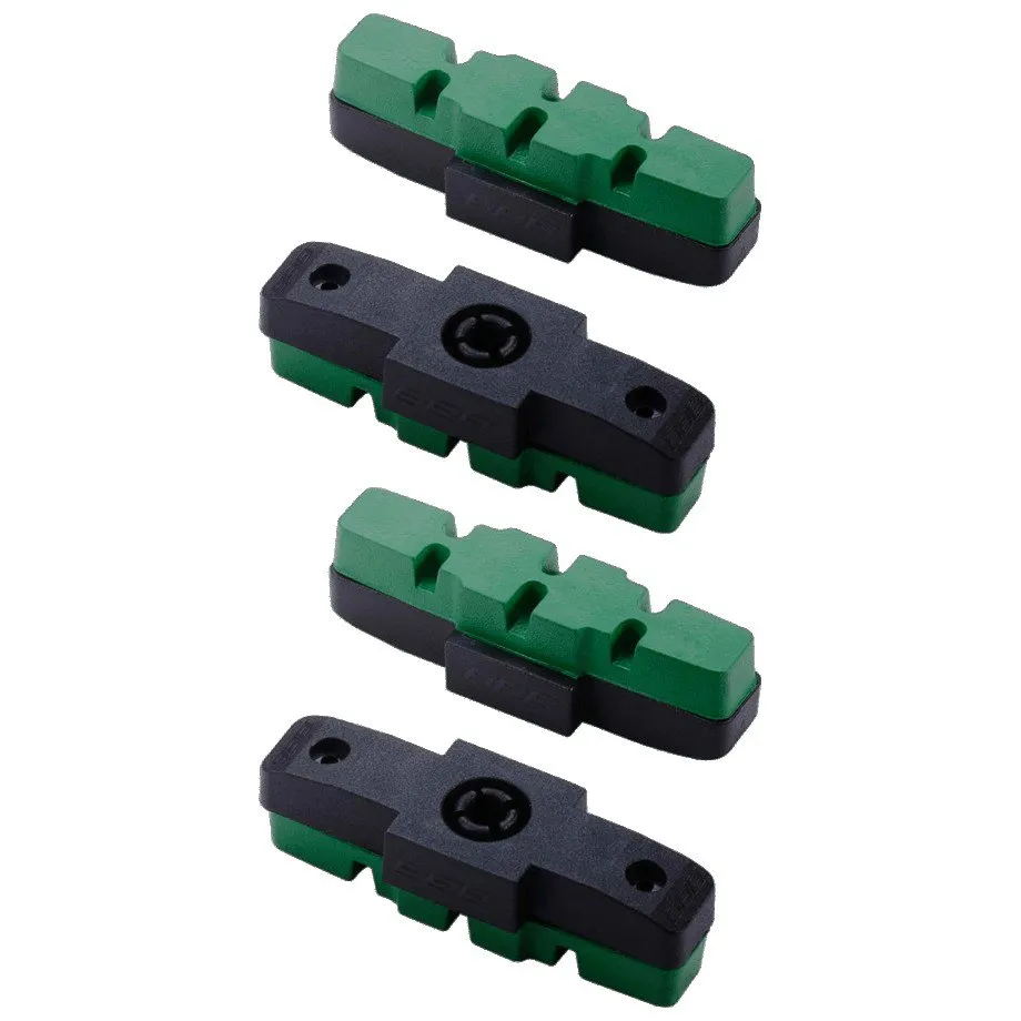 BBB E-bike Magura Bbs-09e Felgenbremsbeläge, Black / green, One Size BBB E-bike Magura Bbs-09e Felgenbremsbeläge, Black / green, One Size
