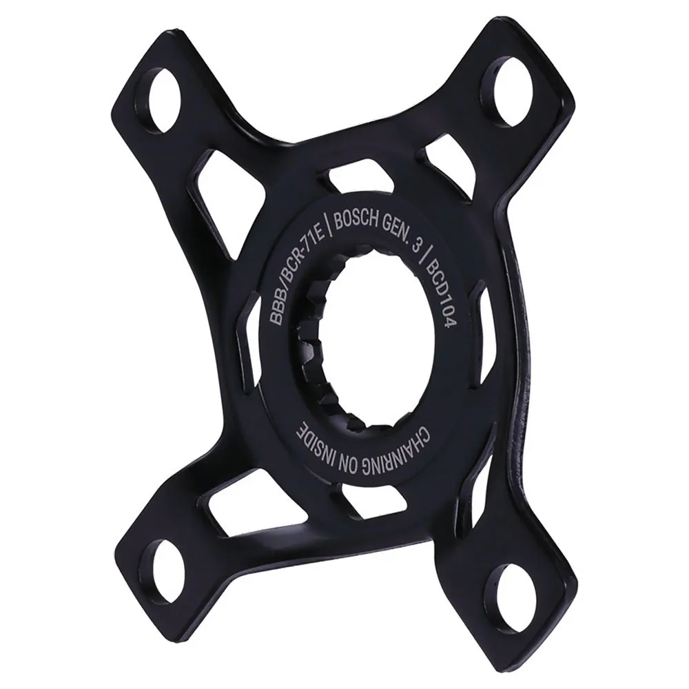BBB E-bikemount Bcr-71e Bosch Gen3 Spinne, Black, 104mm BBB E-bikemount Bcr-71e Bosch Gen3 Spinne, Black, 104mm