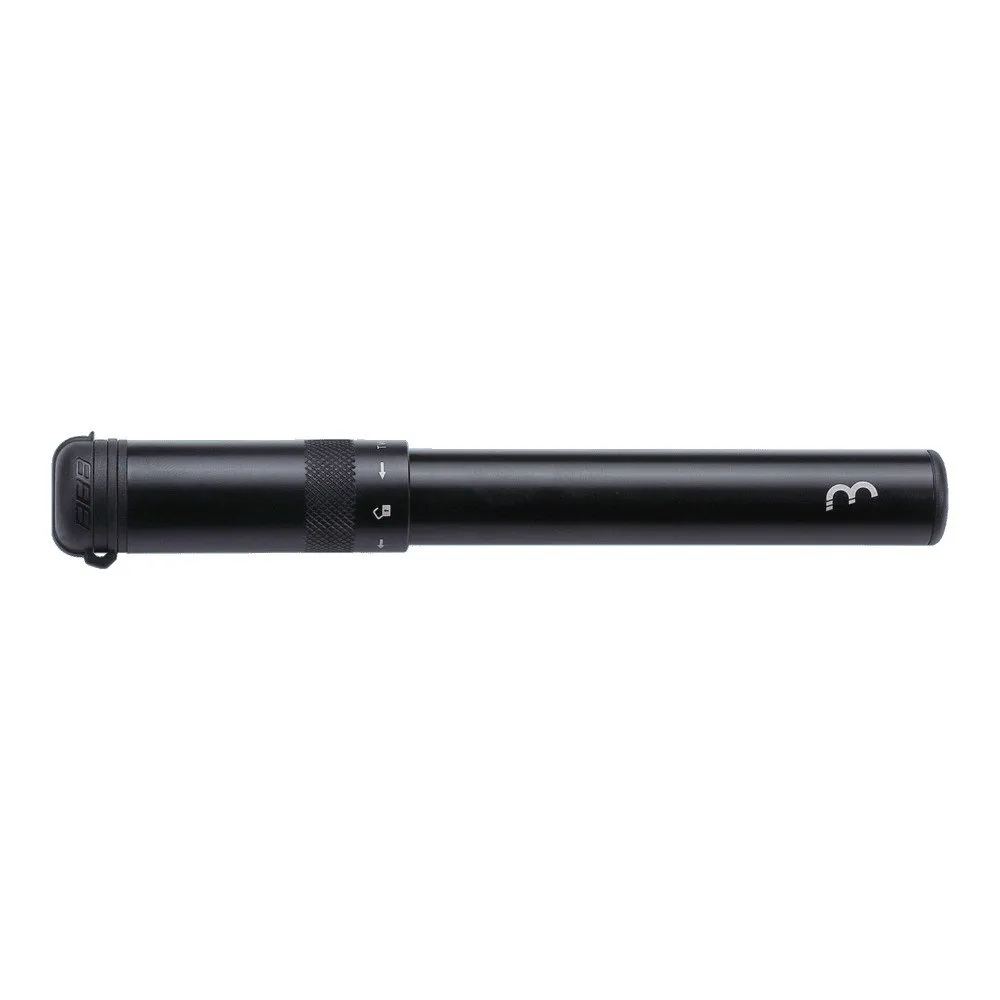 BBB Easyroad Bmp-49 Mini-pumpe, Black, 130psi BBB Easyroad Bmp-49 Mini-pumpe, Black, 130psi