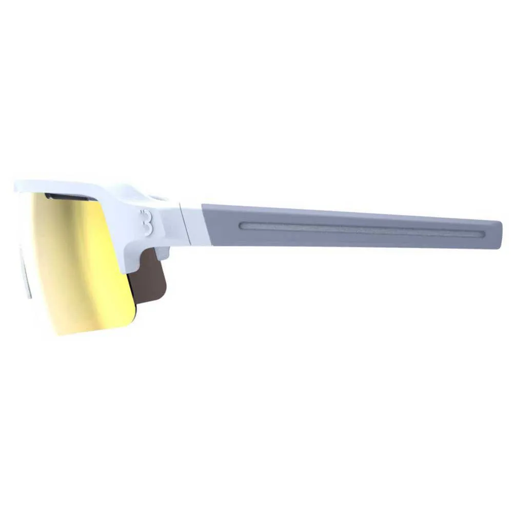 BBB Fuse Pc Mlc Orange Sonnenbrille, Matte white, Smoke/CAT3 + Yellow/CAT1 + Clear/CAT0 BBB Fuse Pc Mlc Orange Sonnenbrille, Matte white, Smoke/CAT3 + Yellow/CAT1 + Clear/CAT0