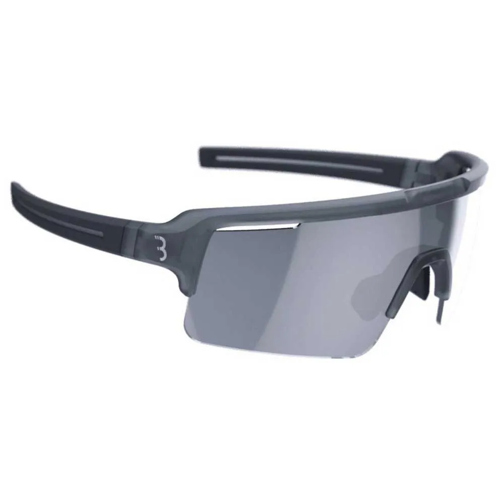 BBB Fuse Pc Mlc Silver Sonnenbrille, Transparent grey, Smoke/CAT3 + Yellow/CAT1 + Clear/CAT0 BBB Fuse Pc Mlc Silver Sonnenbrille, Transparent grey, Smoke/CAT3 + Yellow/CAT1 + Clear/CAT0