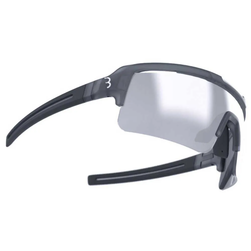 BBB Fuse Pc Mlc Silver Sonnenbrille, Transparent grey, Smoke/CAT3 + Yellow/CAT1 + Clear/CAT0 BBB Fuse Pc Mlc Silver Sonnenbrille, Transparent grey, Smoke/CAT3 + Yellow/CAT1 + Clear/CAT0