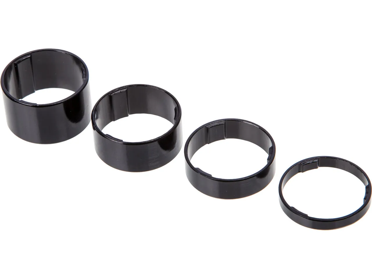 BBB LightSpace BHP-36 Spacerset Aluminium, Schwarz, 1 1/8" BBB LightSpace BHP-36 Spacerset Aluminium, Schwarz, 1 1/8"