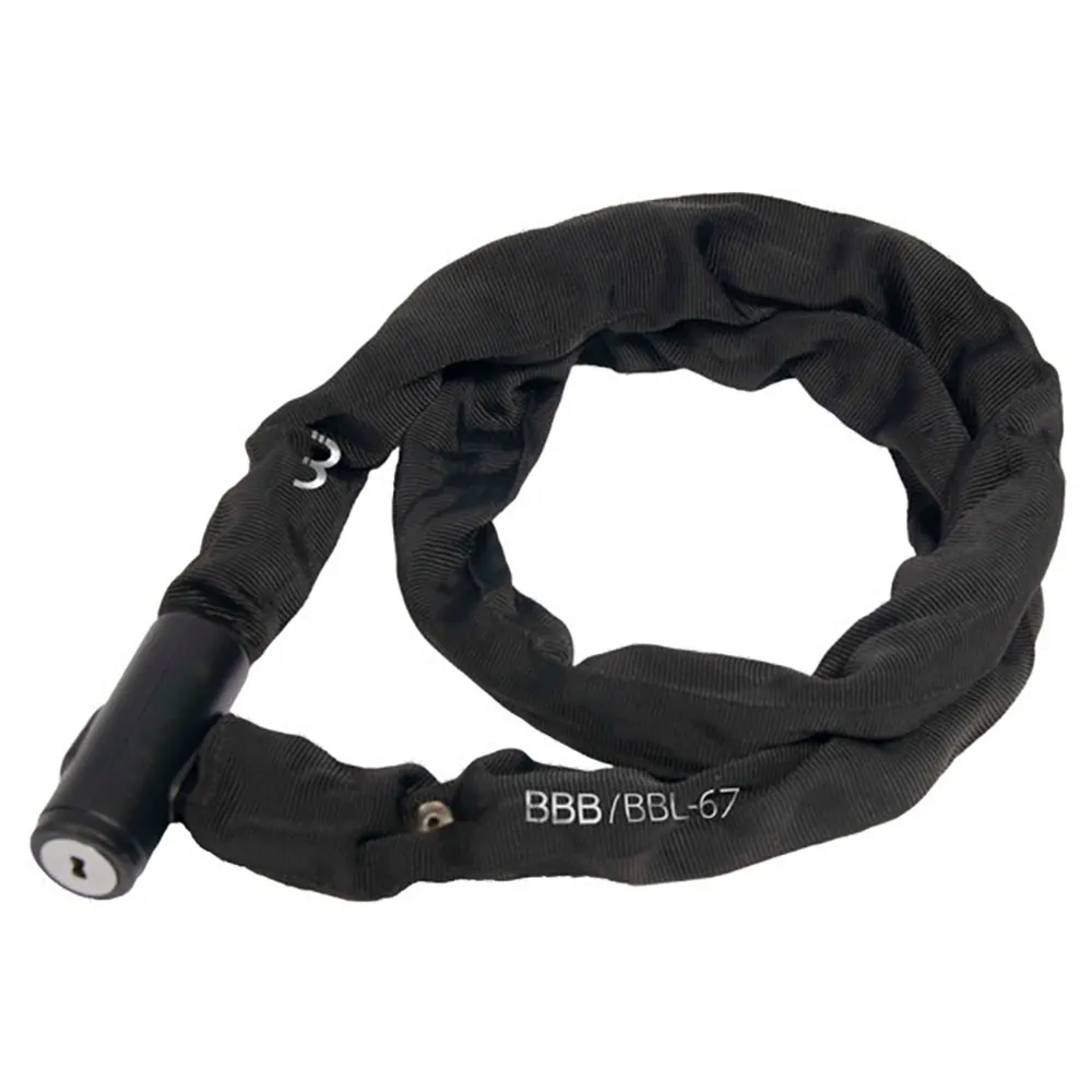 BBB Quickchain Kabelschloss, Black, 4.5 x 1000mm BBB Quickchain Kabelschloss, Black, 4.5 x 1000mm