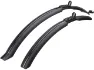 BBB RainProtectors BFD-25 Schutzblech-Set VR+HR, Schwarz, 26", 28"