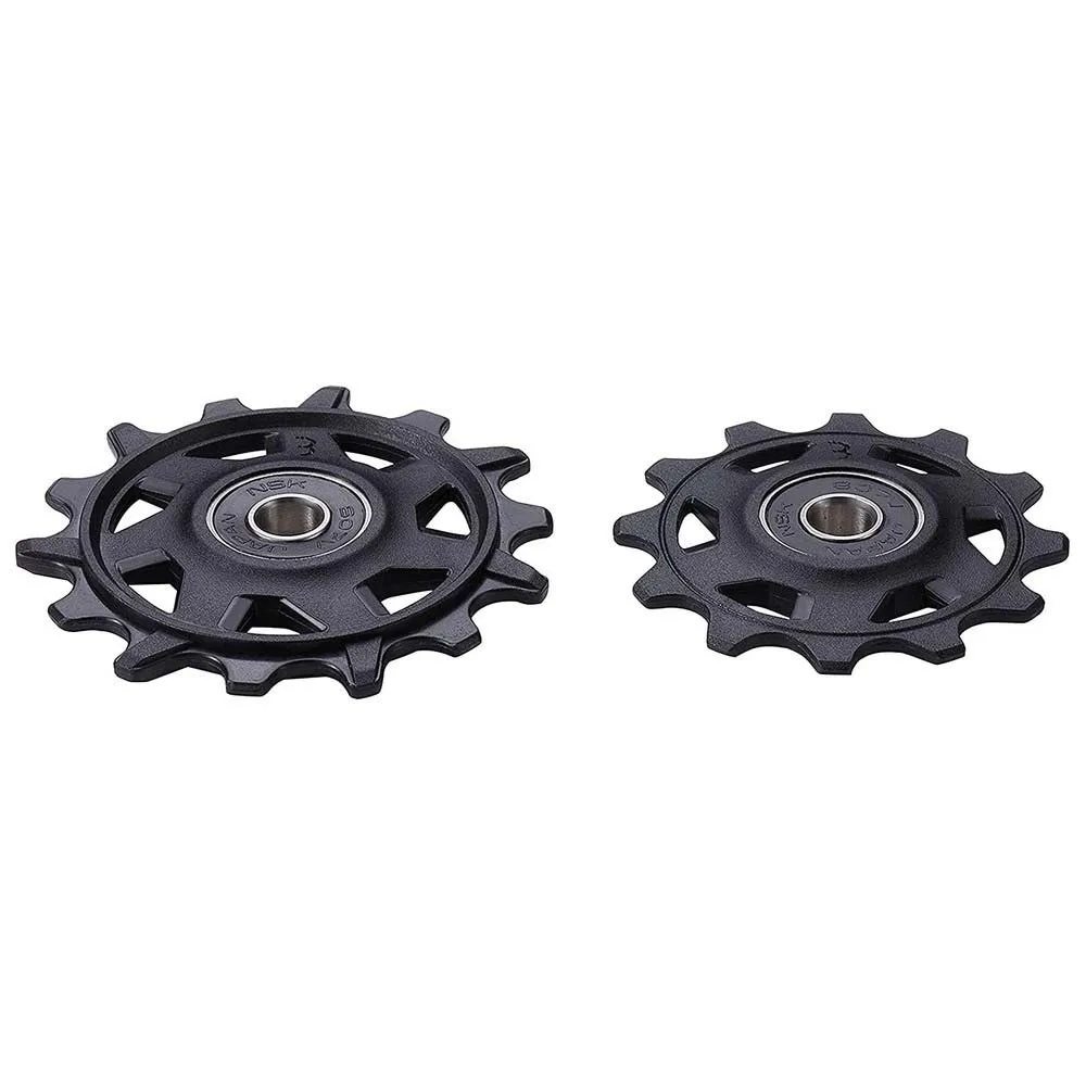 BBB Rollerboys 12/14t Fahrrad-schaltröllchensatz, Black, 12-14t BBB Rollerboys 12/14t Fahrrad-schaltröllchensatz, Black, 12-14t