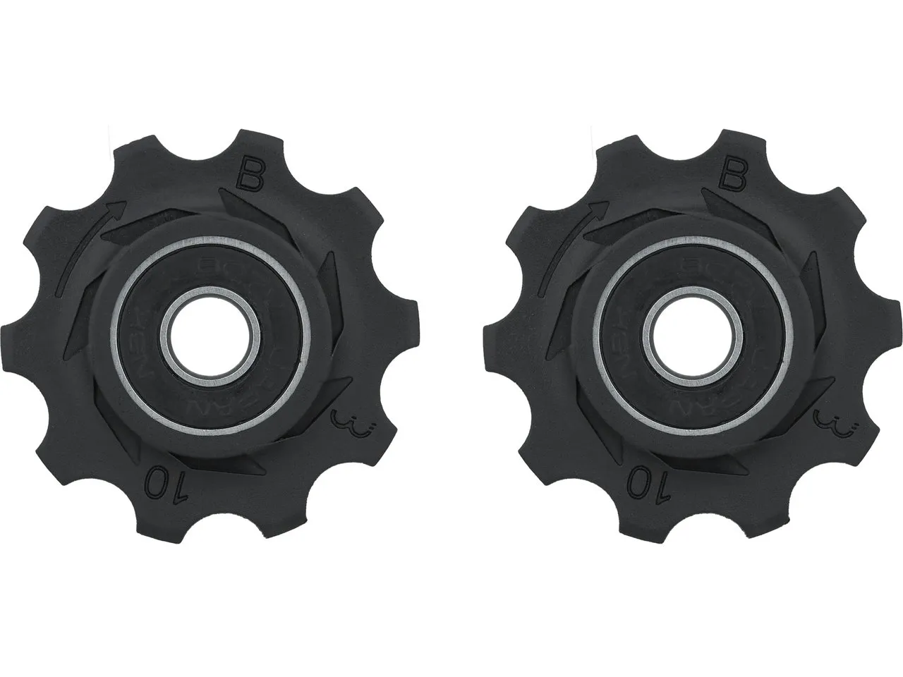 BBB RollerBoys BDP-01 Schalträdchen, Schwarz, 10t BBB RollerBoys BDP-01 Schalträdchen, Schwarz, 10t