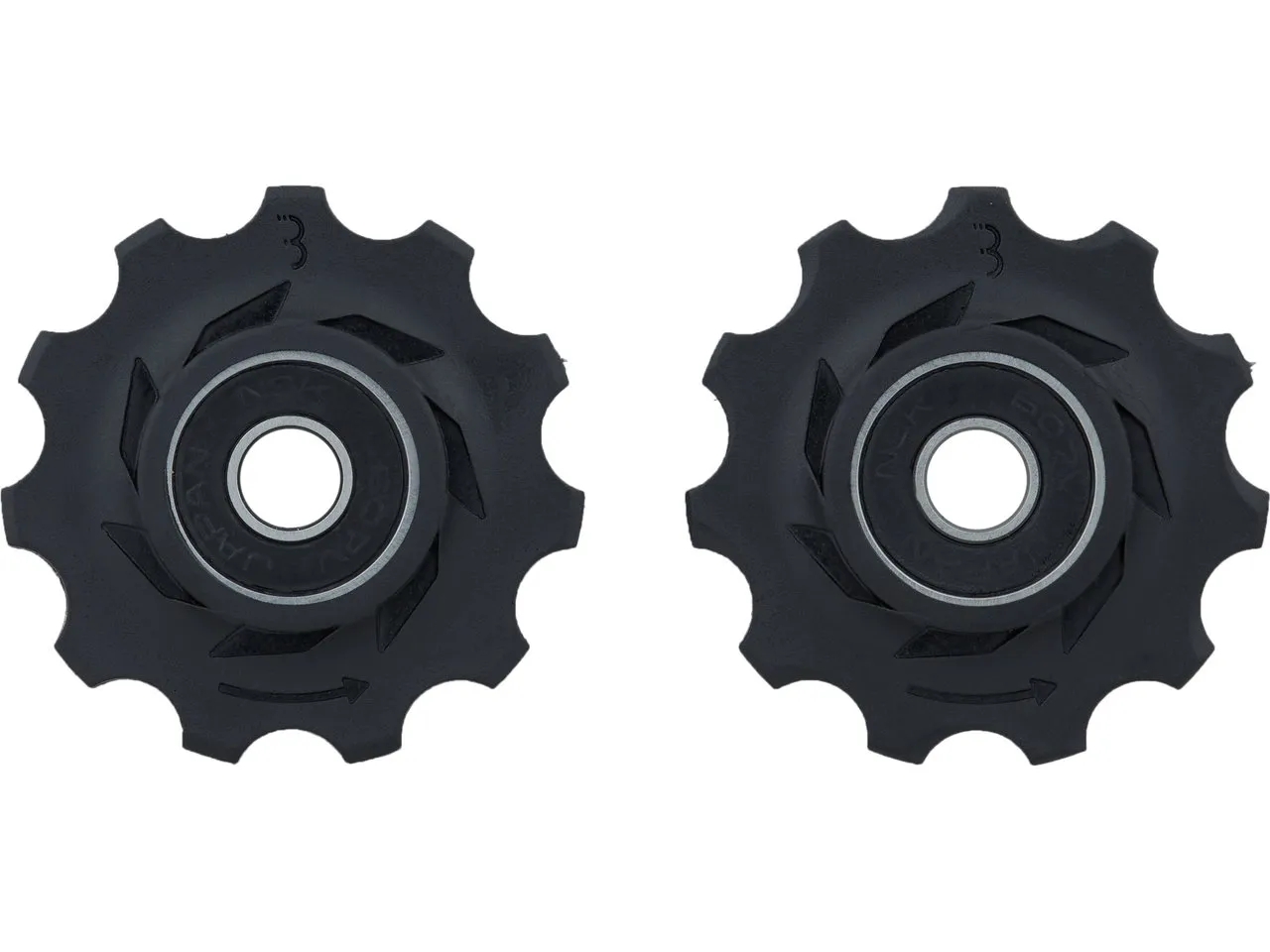 BBB RollerBoys BDP-02 Schalträdchen, Schwarz, 11t