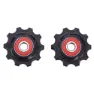 BBB Rollerboys Ceramic 10t Bdp-11 Fahrrad-schaltröllchensatz, Black, 10t