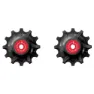 BBB Rollerboys Ceramic Nw Sr 10t Bdp-16 Fahrrad-schaltröllchensatz, Black, 12t
