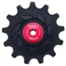 BBB Rollerboys Ceramic Shimano Grx Fahrrad-schaltröllchensatz, Black / red, 11-13t