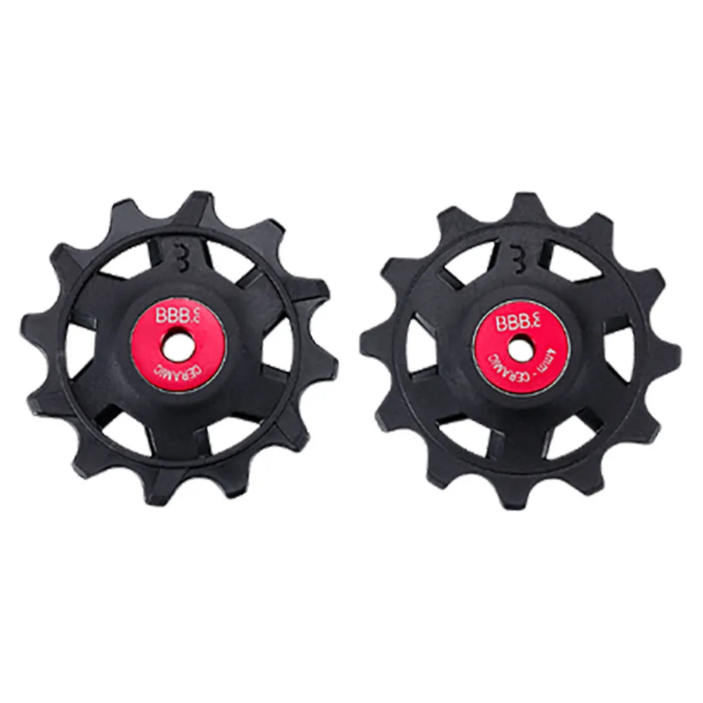BBB Rollerboys Ceramic Sr 10t Bdp-20 Fahrrad-schaltröllchensatz, Black, 12t BBB Rollerboys Ceramic Sr 10t Bdp-20 Fahrrad-schaltröllchensatz, Black, 12t