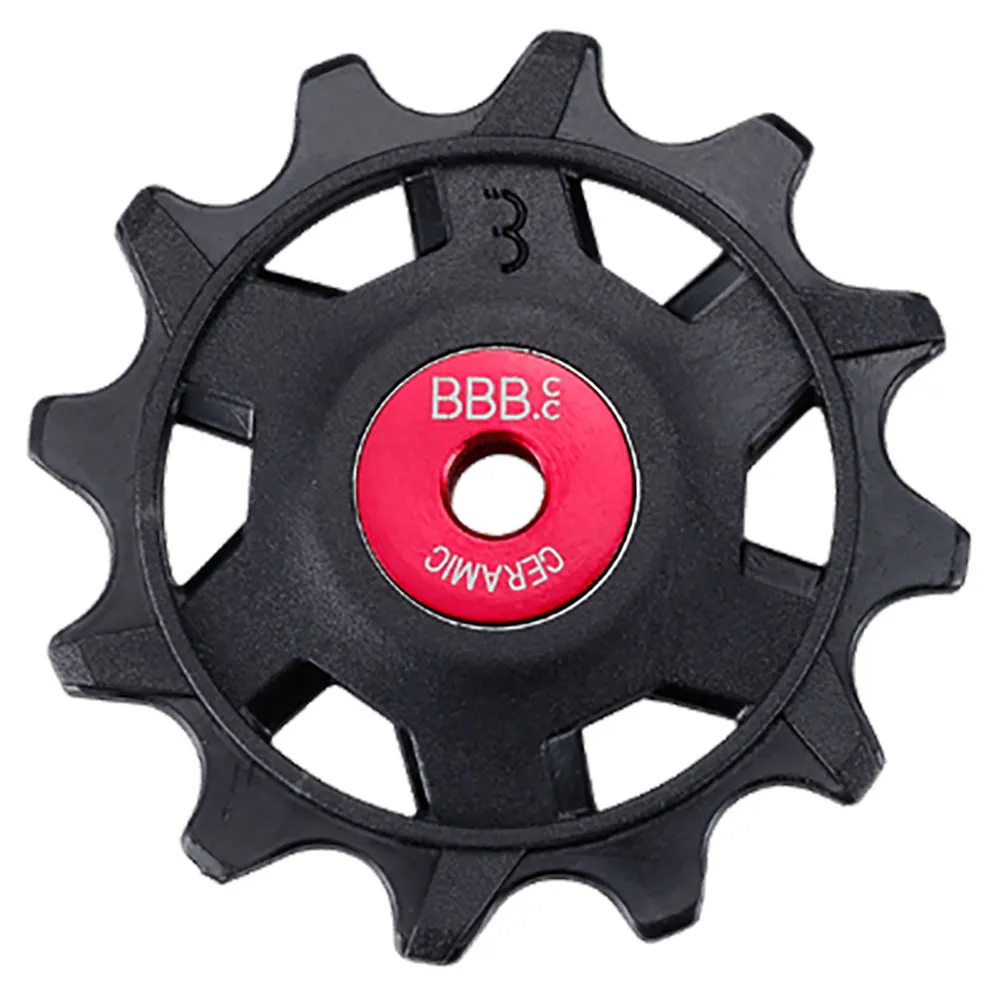 BBB Rollerboys Ceramic Sr 10t Bdp-20 Fahrrad-schaltröllchensatz, Black, 12t BBB Rollerboys Ceramic Sr 10t Bdp-20 Fahrrad-schaltröllchensatz, Black, 12t