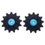 BBB Rollerboys Shimano Mtb Fahrrad-schaltröllchensatz, Black / blue, 13t-13t