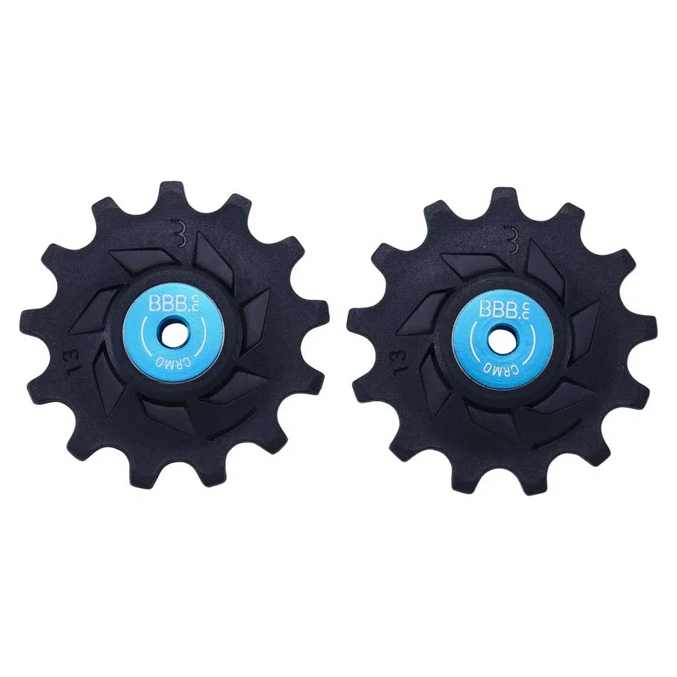 BBB Rollerboys Shimano Mtb Fahrrad-schaltröllchensatz, Black / blue, 13t-13t BBB Rollerboys Shimano Mtb Fahrrad-schaltröllchensatz, Black / blue, 13t-13t
