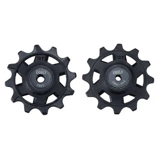 BBB Rollerboys Sram Road Fahrrad-schaltröllchensatz, Black, 12-12t BBB Rollerboys Sram Road Fahrrad-schaltröllchensatz, Black, 12-12t