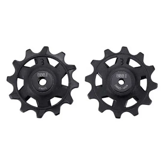 BBB Rollerboys Sram Road Fahrrad-schaltröllchensatz, Black, 12-12t BBB Rollerboys Sram Road Fahrrad-schaltröllchensatz, Black, 12-12t