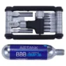 BBB Royalfold Co2 Multitool, Black / silver, One Size