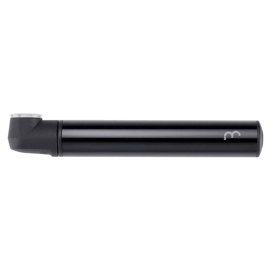 BBB Singleshot Mtb Mini-pumpe, Black, 60psi