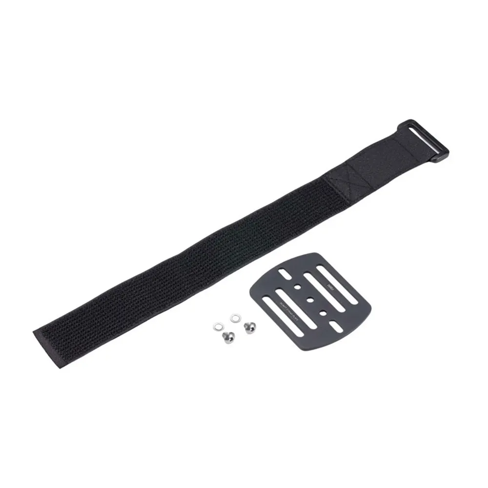 BBB Strapplate Flaschenhalterstütze, Black, One Size BBB Strapplate Flaschenhalterstütze, Black, One Size