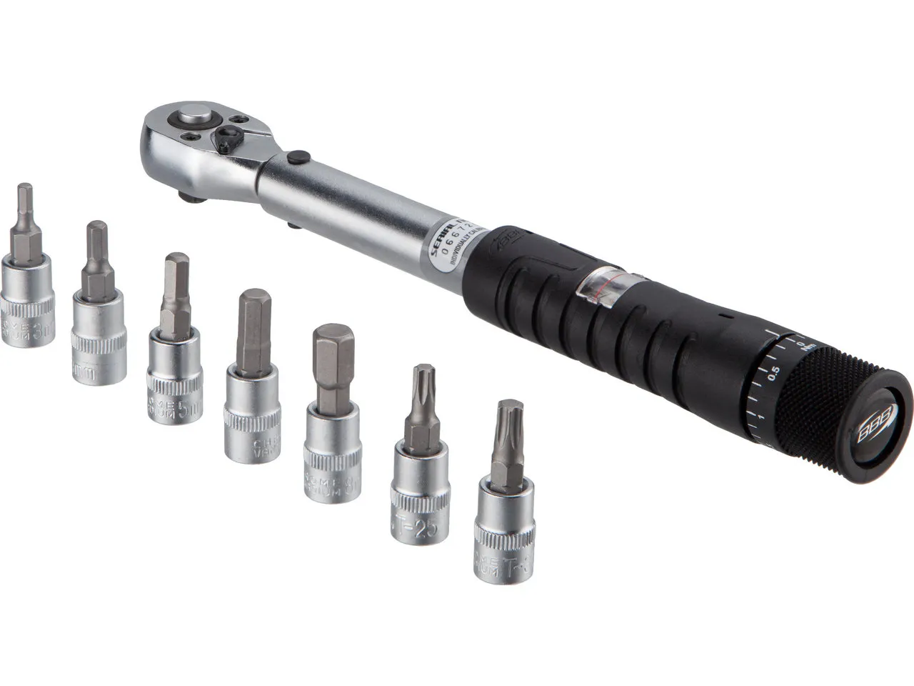 BBB TorqueSet BTL-73 Drehmomentschlüssel, Schwarz, One Size