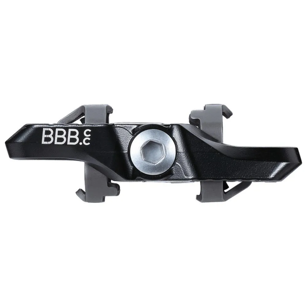 BBB Trailmount Spd Compatible Pedale, Matt black, One Size BBB Trailmount Spd Compatible Pedale, Matt black, One Size