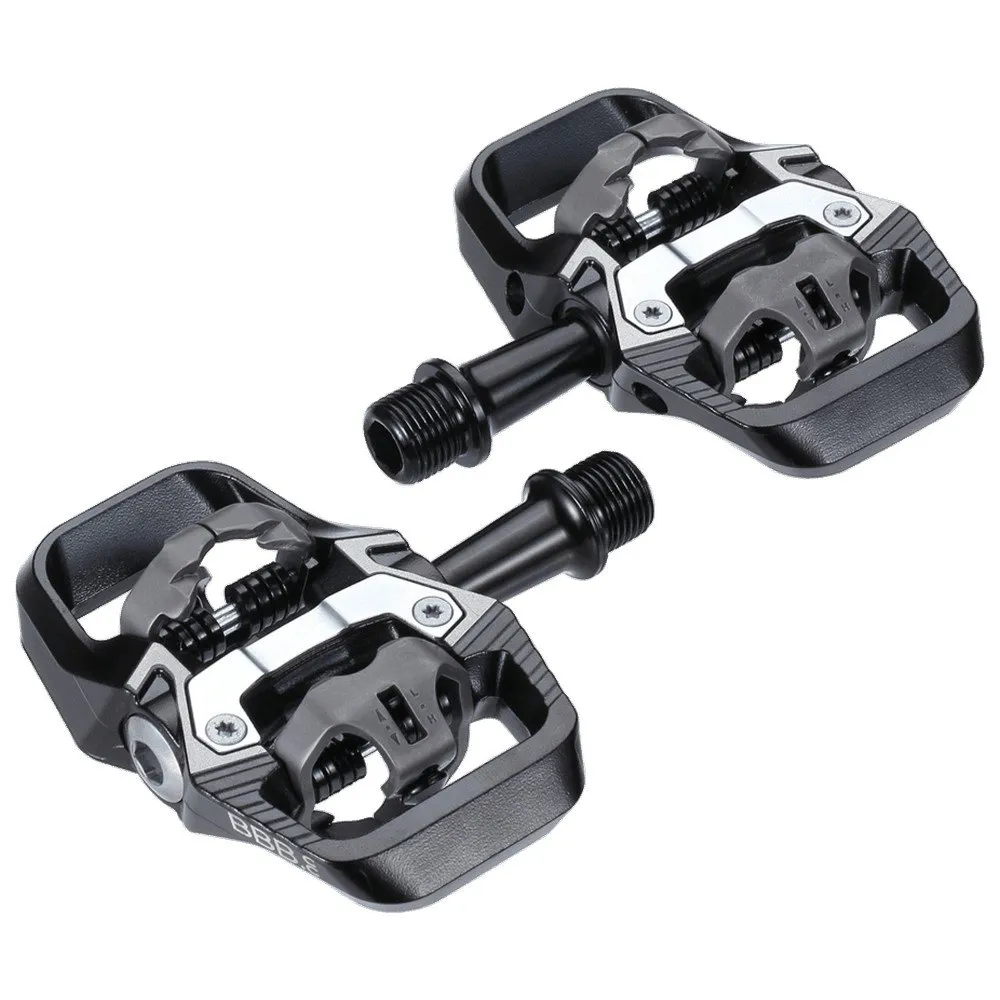 BBB Trailmount Spd Compatible Pedale, Matt black, One Size BBB Trailmount Spd Compatible Pedale, Matt black, One Size