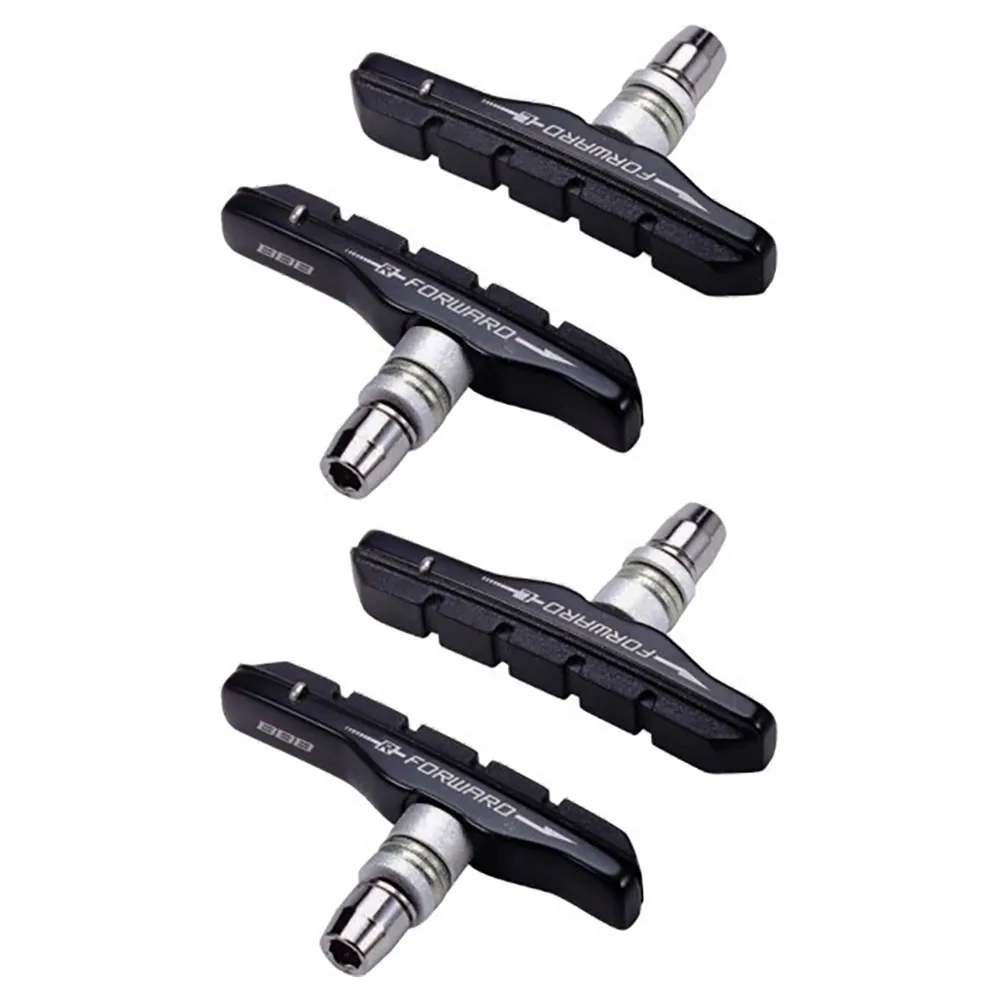 BBB Veestop Komplette Felgenbremsbeläge 2 Paare, Black, One Size BBB Veestop Komplette Felgenbremsbeläge 2 Paare, Black, One Size